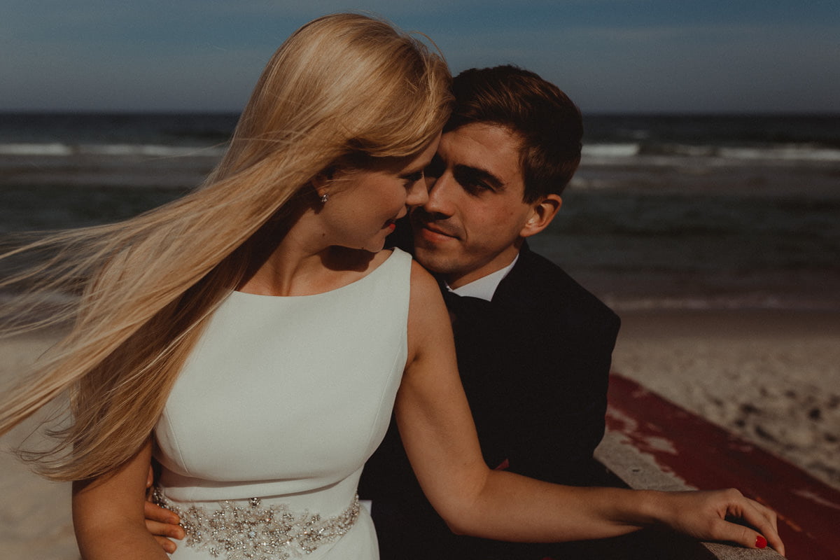  plener slubny nad morzem pomorskie sesja fotograf jastarnia lifestyle love story